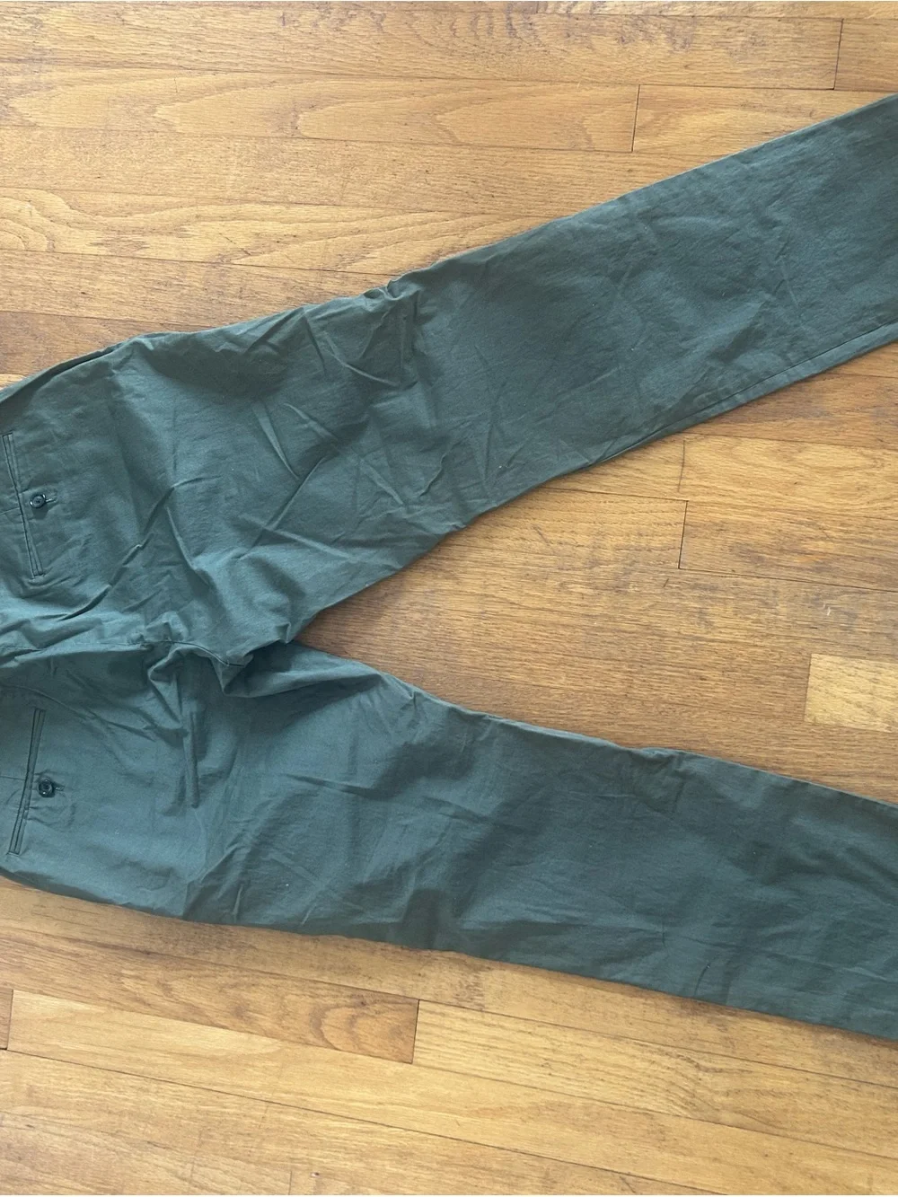 J. Crew Olive Green Men’s Straight-Leg Pants
